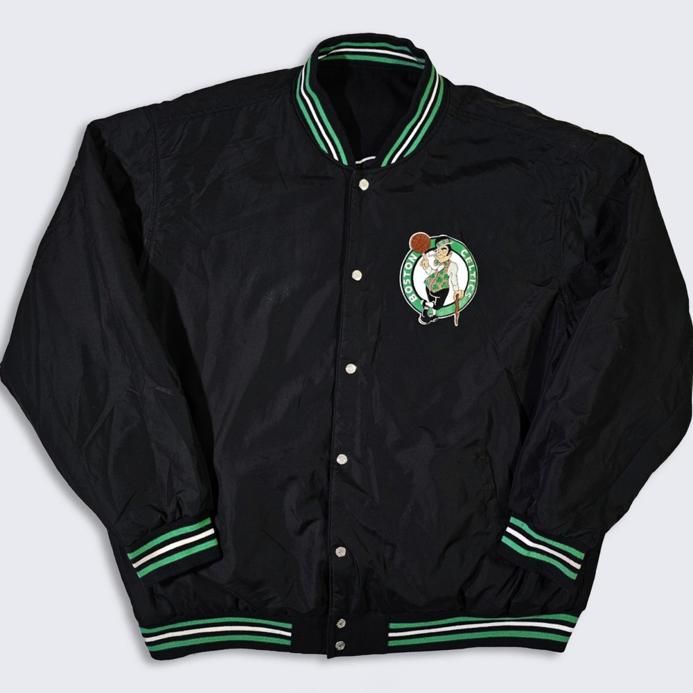 Boston Celtics Vintage Y2K Jeff Hamilton Reversible Jacket - Picture 3 of 11